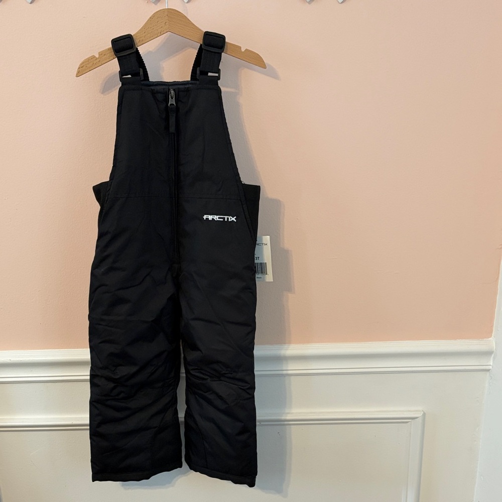 Arctix Black Kids Overalls Snow pants Size 3T